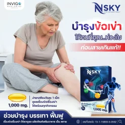 Nsky เอ็นสกาย โน๊ต บำรุงข้อเข่า ลด ปวดข้อ ปวดเข่า ปวดหลัง ปวดคอบ่าไหล่