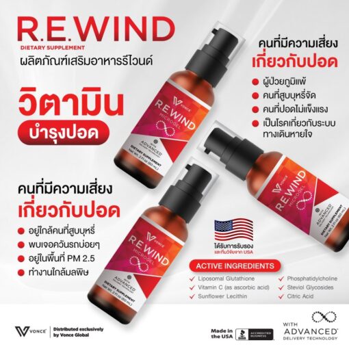 R.E.WIND Microgel | บำรุงตับ ล้างสารพิษ ดีท็อกซ์ปอด เสริมภูมิคุ้มกัน ผลิตภัณฑ์จาก USA