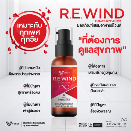 R.E.WIND Microgel | บำรุงตับ ล้างสารพิษ ดีท็อกซ์ปอด เสริมภูมิคุ้มกัน ผลิตภัณฑ์จาก USA