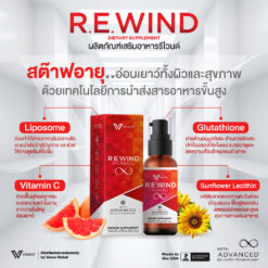 R.E.WIND Microgel | บำรุงตับ ล้างสารพิษ ดีท็อกซ์ปอด เสริมภูมิคุ้มกัน ผลิตภัณฑ์จาก USA