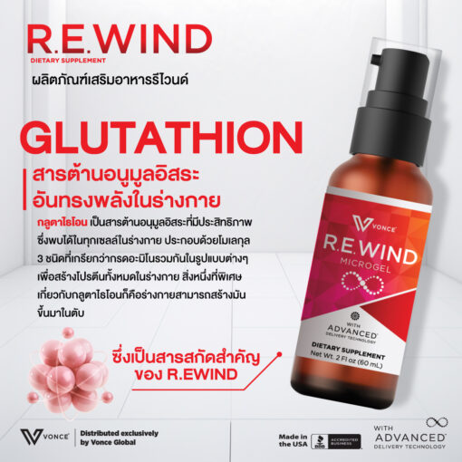 R.E.WIND Microgel | บำรุงตับ ล้างสารพิษ ดีท็อกซ์ปอด เสริมภูมิคุ้มกัน ผลิตภัณฑ์จาก USA