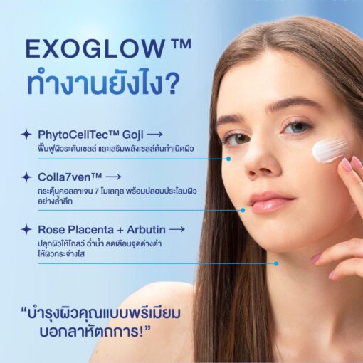BONETA EXOGLOW ครีมบำรุงผิว Exosome Science ลดริ้วรอย ผิวกระจ่างใส1