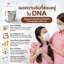 Nutra DNA ตรวจ DNA ความเสี่ยงโรค มะเร็ง โรคทั่วไป