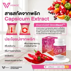 VB Plus วีบี พลัส อาหารเสริมลดน้ำหนักบล็อคแป้ง บล็อคไขมัน ดีท็อกซ์ กระชับสัดส่วน จากธรรมชาติ